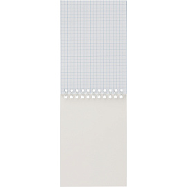 Блокнот Attache Economy А6 40 листов синий в клетку на спирали (108x146 мм)