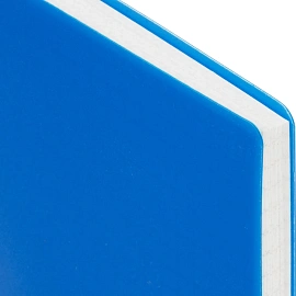 Бизнес-тетрадь Attache Plastic А5 96 листов синяя в клетку на спирали (150x210 мм)