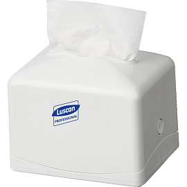 Салфетки бумажные Luscan Professional V сложения 20x20 см белые 1-слойные 27 пачек в упаковке