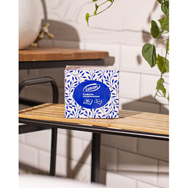 Салфетки косметические Luscan 2-слойные (90 штук в упаковке)