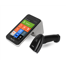 Сканер штрих-кода 1D/2D проводной Mertech 2210 P2D SUPERLEAD черный без подставки (4810)