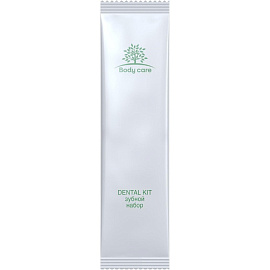 Набор зубной Luscan Body care флоупак (зубная щётка, зубная паста, 300 штук в упаковке)