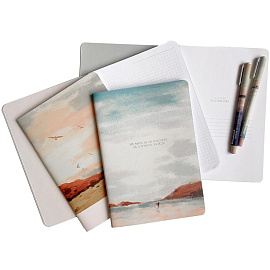 Тетрадь общая Be Smart View А5 40 листов в клетку на скрепке (обложка с рисунком, матовая ламинация)