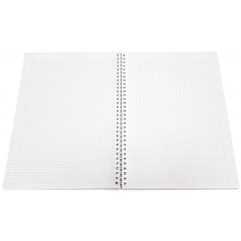 Бизнес-тетрадь Be Smart View А4 96 листов в клетку на спирали (обложка с рисунком, матовая ламинация)