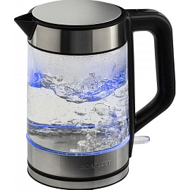 Чайник электрический Scarlett SC-EK27G101 серебристый