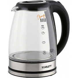 Чайник электрический Scarlett SC-EK27G36 чёрный