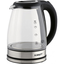 Чайник электрический Scarlett SC-EK27G88 чёрный