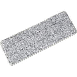 Насадка МОП для швабры-флаундера (плоской) York Хэнди микрофибра 32x12 см серая