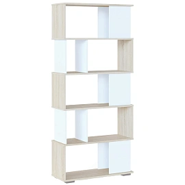 Стеллаж Сокол СТ-12  Дуб сонома/белый