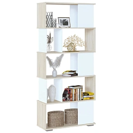 Стеллаж Сокол СТ-12  Дуб сонома/белый