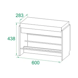 Обувница Сокол ТП-5  Дуб сонома