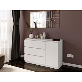 Комод Сокол Т-3р (белый, 1200х446х804 мм)