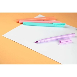 Набор маркеров для скетчинга Kores Pastel Style 6 цветов (толщина линии 1-5 мм)