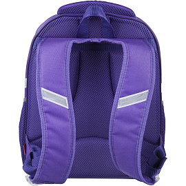 Ранец Комус Класс Light Лисички фиолетовый с одним отделением