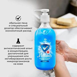 Мыло жидкое Grass Milana Original 500 мл фото Мыло жидкое Grass Milana Original 500 мл