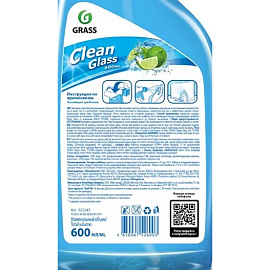 Средство для стекол и зеркал Grass Clean Glass Голубая лагуна 600 мл фото Средство для стекол и зеркал Grass Clean Glass Голубая лагуна 600 мл