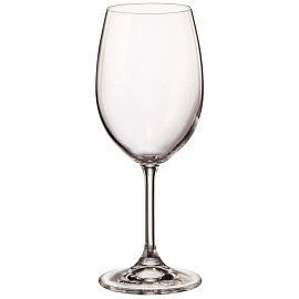 Набор бокалов для красного вина Crystal Bohemia Sylvia стеклянные 350 мл (6 штук в упаковке)