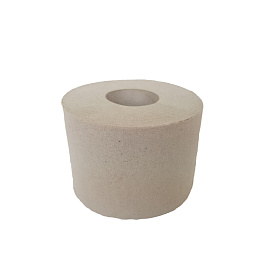 Бумага туалетная Бумажное облачко 1-слойная серая 56 метров (30 рулонов в упаковке)