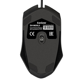 Мышь проводная ExeGate SH-9025L2 черная (EX279944RUS)