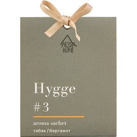 Аромасаше Arida Home Hygge #3 Табак и Бергамот