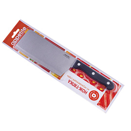 Нож кухонный Appetite Шеф тяпка лезвие 17 см (FK212C-6)