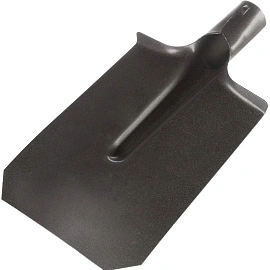 Лопата штыковая РусТрейд сталь 28x23 см без черенка (си-00009)