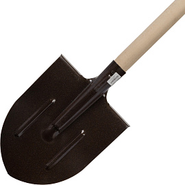 Лопата штыковая РусТрейд с черенком cи-01520