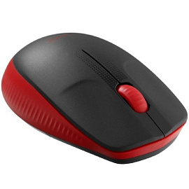 Мышь беспроводная Logitech M190 черно-красная (910-005908)