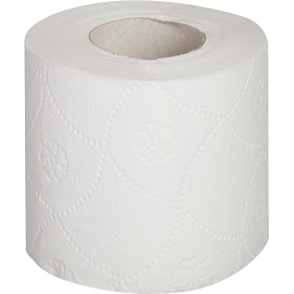 Бумага туалетная Lama 3-слойная белая (4 рулона в упаковке)