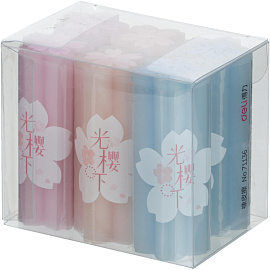 Ластик Deli Sakura 71136 ПВХ фигурный 22х22х55 мм