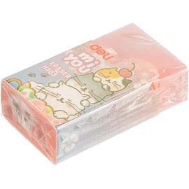 Ластик Deli MiYou EH303 ПВХ прямоугольный 40x22x12 мм