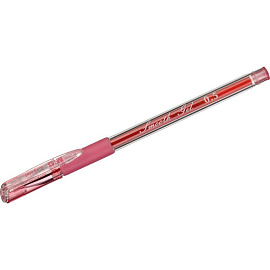 Ручка гелевая неавтоматическая M&G Crystal красная (толщина линии 0.35 мм)