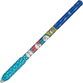 Ручка гелевая со стираемыми чернилами M&G So Many Cats синяя (толщина линии 0.35 мм)