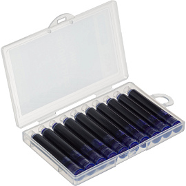 Картриджи чернильные для перьевой ручки сменный M&G синий (10 штук в упаковке)