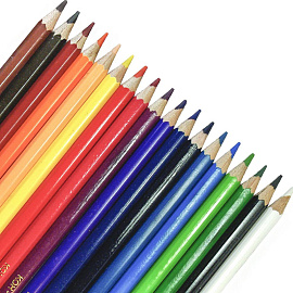 Карандаши цветные Koh-i-Noor Крот 18 карандашей 18 цветов шестигранные