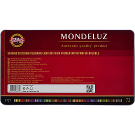 Карандаши акварельные Koh-i-Noor Mondeluz Old Man шестигранные 72 цвета в наборе фото Карандаши акварельные Koh-i-Noor Mondeluz Old Man шестигранные 72 цвета в наборе
