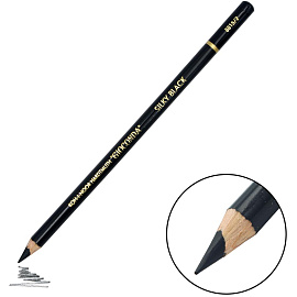 Карандаш художественный классический Koh-I-Noor Gioconda Silky HB черный круглый