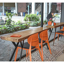 Стул обеденный Sheffilton SHT-S111-CN1 чёрный (искусственная кожа, пластик)