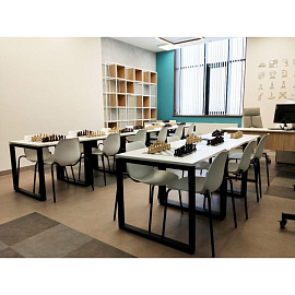 Стул обеденный Sheffilton SHT-ST29/S130 белый/чёрный муар (пластик, металл)