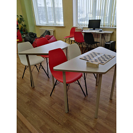 Стул обеденный Sheffilton SHT-ST29/S37 белый/каркас белый (пластик, металл)