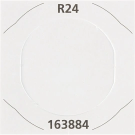 Оснастка для печати круглая Colop Printer R24 24 мм черная