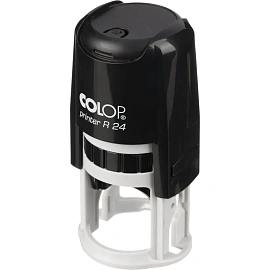 Оснастка для печати круглая Colop Printer R24 24 мм черная