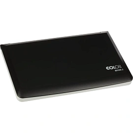 Подушка штемпельная настольная Colop Micro 3 черная 90х160 мм