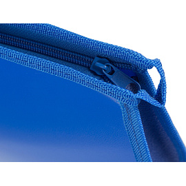 Папка-портфель пластиковая Attache А4+ синяя (34х4х24.5 см, 1 отделение)