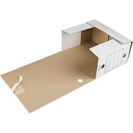 Короб архивный на 2-х завязках Attache А4 150 мм (250x320 мм) гофрокартон до 1500 листов (5 штук в упаковке)