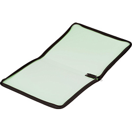 Папка-конверт на молнии с 3-х сторон Attache Neon A4 салатовая