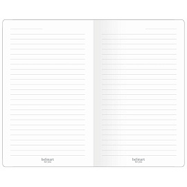 Блокнот Be Smart Nude А5 48 листов разноцветный в линейку на скрепке (130х210 мм)