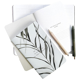 Блокнот Be Smart Nude А5 48 листов разноцветный в линейку на скрепке (130х210 мм)