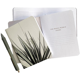 Блокнот Be Smart Nude А6 32 листа разноцветный в клетку на скрепке (105х140 мм)