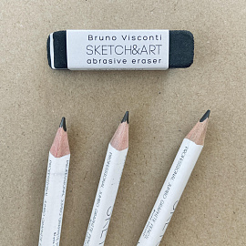 Ластик Sketch&Art из синтетического каучука прямоугольный 65x15х10 мм фото Ластик Sketch&Art из синтетического каучука прямоугольный 65x15х10 мм